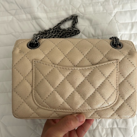 Chanel 2.55 mini beige - Picture 9 of 9